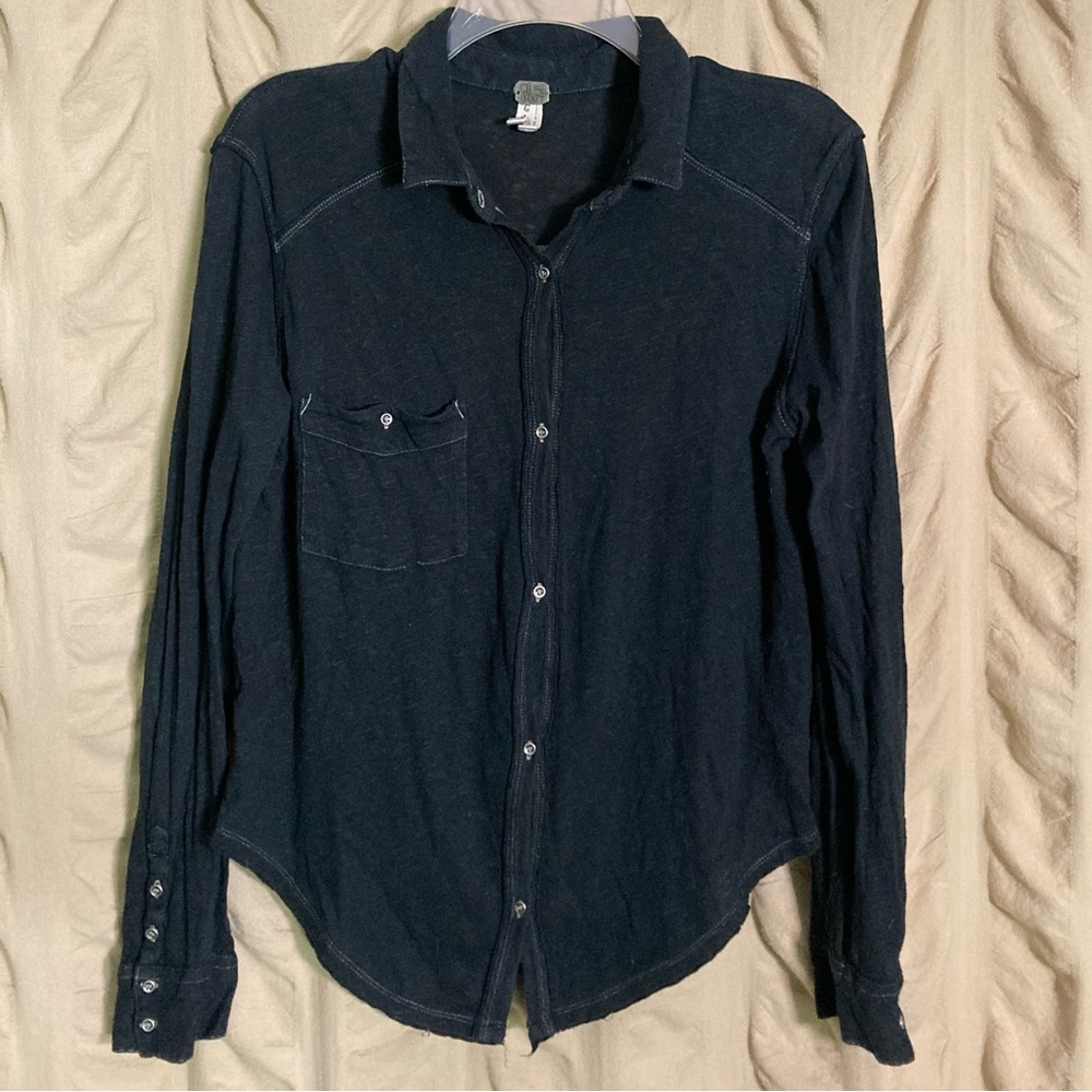 We the Free linen button down shirt